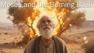 085 Moses and the Burning Bush #MosesAndTheBurningBush #GodCallsMoses #LetMyPeopleGo #MosesStory