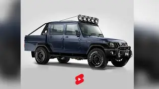 Mahindra Bolero Camper Off-Road Edition Rendering - #SRKdesigns #Shorts #YouTubeShorts