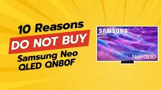 Обзор Samsung Neo QLED QN80F (10 причин не покупать) ⚠️📺