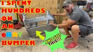 Prepainted eBay Bumper - Should YOU Do It? I DID IT and THIS is what happened! MBI Auto!