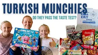 Turkish Munchies Box Review - Taste Testing Turkish Snacks Part 1