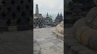 Borobudur Temple, Indonesia  #BorobudurTemple #IndonesianHeritage #BuddhistMonument