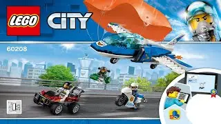 LEGO instructions - City - Sky Police - 60208 - Parachute Arrest (Book 1)