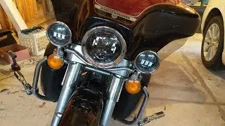 Electra Glide LED Headlamp Replacement