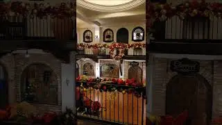 The Mission Inn in Riverside is a historic hotel in Southern California that is beautifully decorate