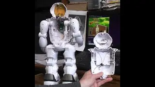 Lets look inside the Hobby Lobby's Devo Robot.