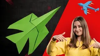 How to make a paper airplane that flies far / कागज का एयरप्लेन / طائرة ورقية لا تسقط / DIY paper jet