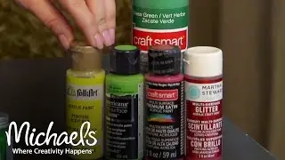 Arts & Crafts: Paint 101 | Crafting Quick Tips | Michaels