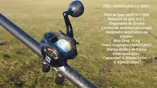 Probando el Reel Amberjack LX 300