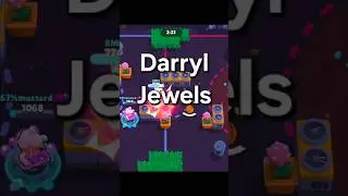 Darryl Jewels... Basket Brawl, Gem Grab, and Brawl Ball on Brawl Stars... #brawlstars #supercell