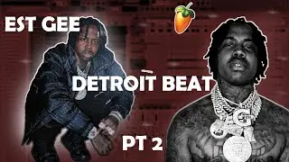 (Fl Studio) How To Make HARD Detroit beats For 42 Dugg & EST Gee! | FL Studio Beat Tutorial