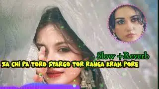 Za Chi Pa Toro Stargo Tor Ranja Kram Pore Pore Pashto Slowed Reverb Song| Zachi Pa Toro Stargo Tor
