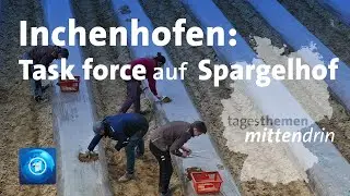 Inchenhofen: Corona Task Force auf Spargelhof| tagesthemen mittendrin