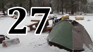 bicycle touring, Williams AZ, Grand Canyon National Park
