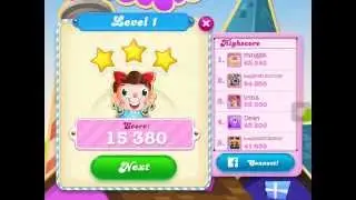 Candy Crush Soda Saga  - 3 Stars - Big Combo - HD