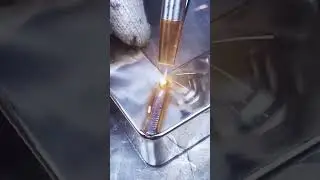 Handheld laser welding machine delivers precise, smooth, and durable welds on metals. #joylaser
