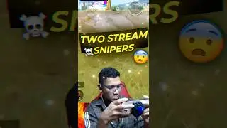 TWO STREAMERS STREAMSNIPING vs ME #bgmi #shorts #sayipop