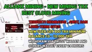 ALLIANZMINING NEW CLOUD MINING TRON TERBARU 2022