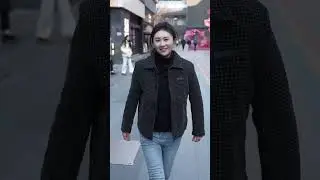 New winter men's casual lapel fleece-lined warm jacket #jacket #wintercoat #fleeceline #menswear