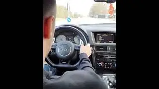 Audi SQ5 Competition 326PS Diesel Motor 0-100 (voll geladen)!