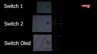 Brightness Test -  Nintendo Switch 2 vs Switch Oled vs Switch 1