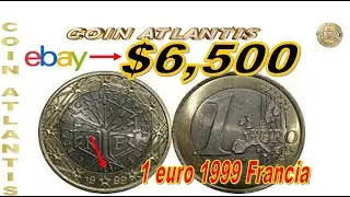1 euro francia 1999 en ebay $6,500