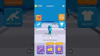 Gun clash 3d level 13 Gameplay Solution