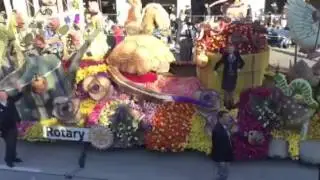 2016 Rose Bowl Parade rotary float
