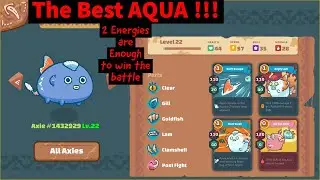 Axie Infinity - The Best Aqua Killer Combo