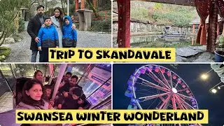 Skanda Vale Temple in UK 🇬🇧 | Swansea winter wonderland ✨