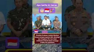 Polri dan TNI bersama rakyat untuk Kebahagiaan rakyat dan Bangsa Indonesia