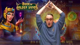 🔥CASINODADDY'S EXCITING BIG WIN ON BOOK OF GOLDEN SANDS SLOT 🔥