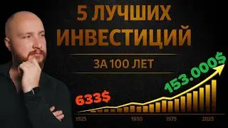 Топ-5 ЛУЧШИХ долгосрочных ИНВЕСТИЦИЙ Активы на века и их РЕАЛЬНАЯ ДОХОДНОСТЬ
