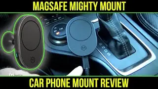 Обзор беспроводного автомобильного зарядного устройства MagSafe Mighty Mount для приборной панели