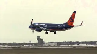 Sun Country Airlines B737-800 [N817SY] Landing RW35 | MSP