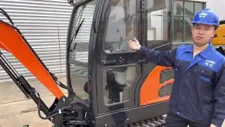 LTMG LTE18 Excavator Service 1.8 Ton 2 Ton Farm Excavator