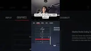 How To Do The Siege OBS Wallhacks Glitch
