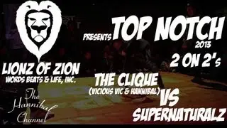 BBBoy Victor & BBoy Hannibal Vs Supernaturalz | Top 8 | Top Notch 2013