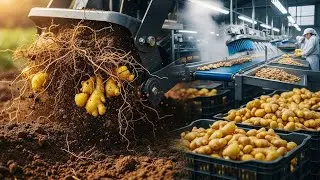 How Farmers Harvest Ginger with Modern Technology: Ginger Processing Factory | Farming Documentary