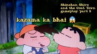Kazama ka bhai 😱|Shinchan Shiro and the Coal Town GAMEPLAY PART 5|#shinchan 