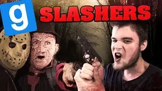 BLADEUSZ I JEGO REWOLWER! | Slashers [#3] Garry's Mod [#669] (With: EKIPA)