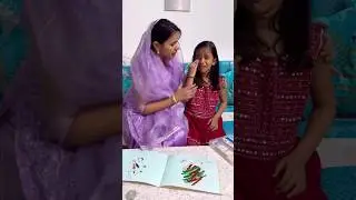 amaira ki drawing didi n Kharab kar Di🥹 #thegeetagurjar #shorts