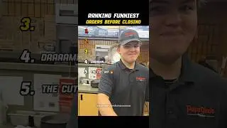Ranking Funniest Orders Before Closing 😭 (Part 4) #ranking #memes #funny #tiktok