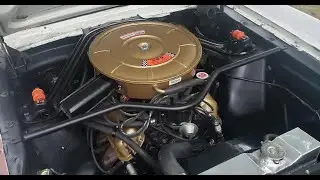 1965 Mustang 289 California Air Cleaner, 8000 RPM Rally Pac, Carb Spacer, Choke Cable