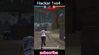 Hacker 1vs4 #hacker #shorts #viral #freefire
