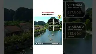 VIP Travel Deals Limited Access! #shortvideos #travel #explore #beach #vacation #ocean #tour #dubai