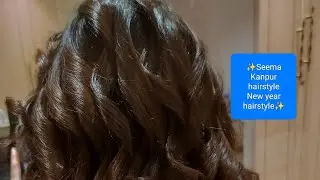 SEEMA KANPUR HAIRSTYLIST HOME VLOG is live✨💯 New year hairstyle ✨