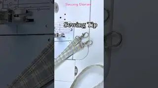 Sewing Tip / Clean Strap Edges #sewing #sewing tips #sewingideas #diy #craft #strapedge