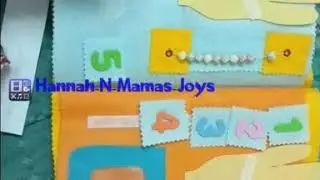 Math activity for busy book