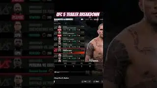 UFC 5 Trailer Breakdown - Earn Rewards even if you LOSE